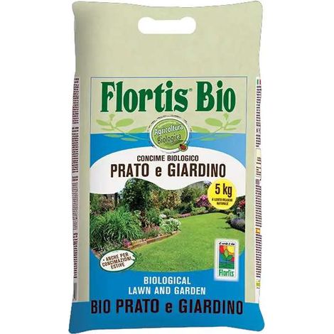 Granulatdünger für Rasen und Garten 5 kg Flortis