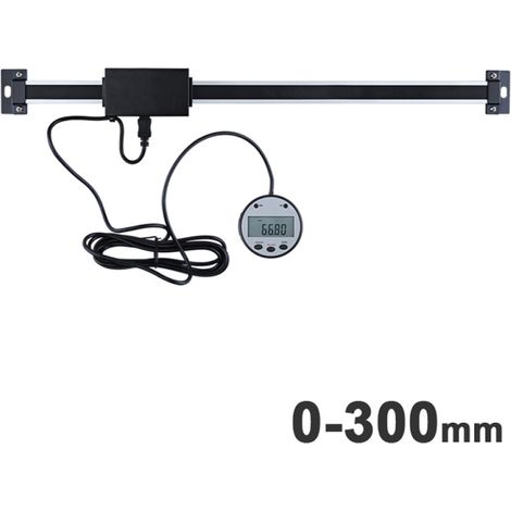 Règle graduée linéaire numérique verticale, affichage magnétique externe déporté en option, 0,01 mm, outil de mesure pour fraiseuses et tours 5403-300 (0-300 mm) (1/5)