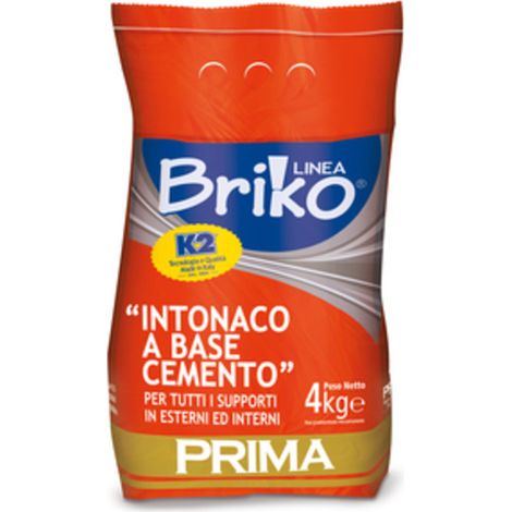 LINEA BRIKO INTONACO INTERNO ESTERNO DA  4 KG Q.TA 4
