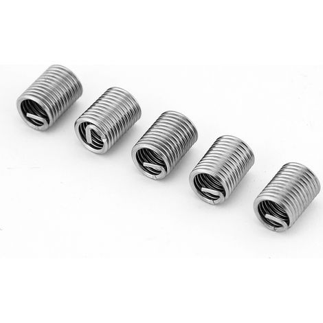 50 Gewindeeinsätze aus Edelstahl M6 x 1,0 x 2,5D (1/5)
