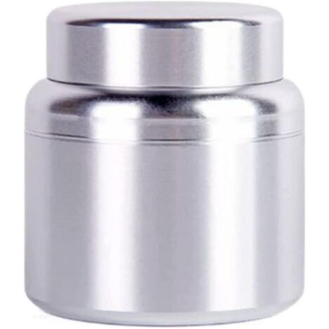 Boîte à thé étanche et scellée, boîte de rangement polyvalente pour la maison (argent, 1 pièce) (1/5)