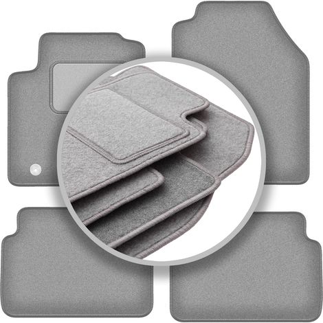 Alfombrillas grises para Ford Focus MK1 FL hatchback, sedán, station wagon (2001-2004) (1/5)