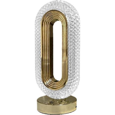 Lampe de bureau moderne à intensité variable tactile, lampe de table, veilleuse pour chambre ou salon, lampe décorative pour une ambiance romantique (1/5)
