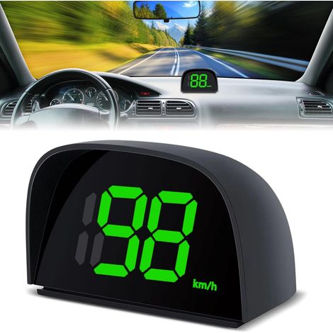 Contachilometri digitale per auto: display HUD Head Up universale per auto, contachilometri per moto, contachilometri per bici, moto, auto