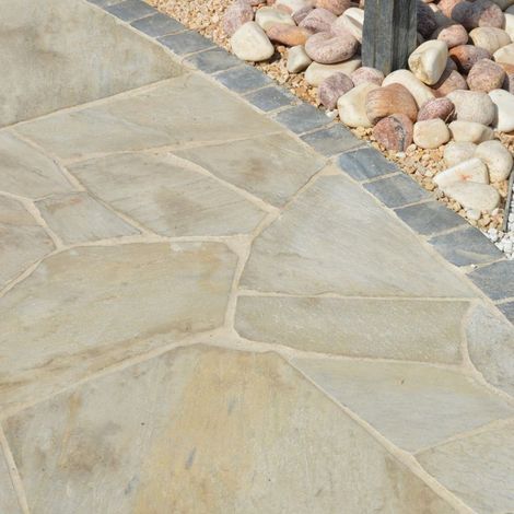 Opus Incertum en Quartzite Blanc ép. 12-25 mm - Couche 1m² - Ti'ma Stone (1/4)
