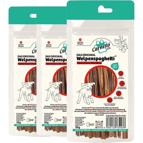 Friandises pour Petit Chien Spaghetti pour Chiot Friandises pour Chien sans céréales (1/5)