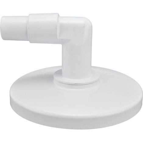 Plaque d'aspiration d'écumoire avec coude à 90° - Plaque de rechange en plastique pour aspirateur de piscine Hayward (1/5)