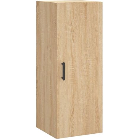 Maison Exclusive - Armario de pared roble Sonoma 34,5x34x90 cm (1/5)