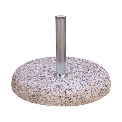 Base per Ombrellone Cantiere Tri Plok - Graniglia - 35 kg - 55 cm