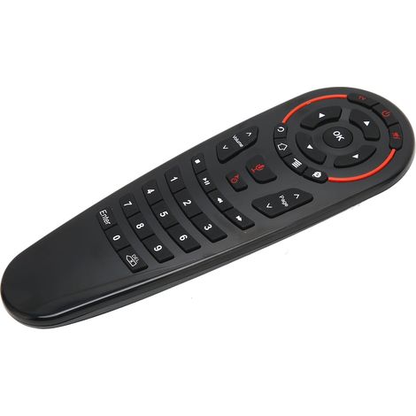 Fernbedienung G30s mit 6-Achsen-Gyroskop, drahtloser Sprachsteuerung, Google Assistant-Kompatibilität und Infrarot-Lernfunktion (33 Tasten). (1/5)