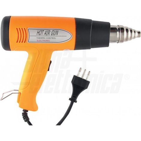 Pistola ad aria calda 800w - 1500w alpha elettronica 98-380 (1/4)