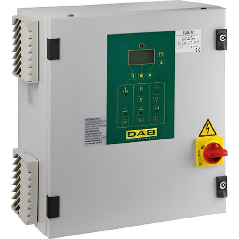 Cuadro eléctrico con variador de velocidad de presión constante para 1 bomba de 2,2 kW, 3 HP, trifásica, 400 V – DAB EEG 2,2T (1/4)