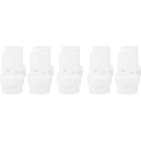 Lot de 10 diffuseurs de gaz MIG 36 KD Diffuseur de gaz en céramique MIG/MAG Soudure Lampe Torche de Soudure consommables