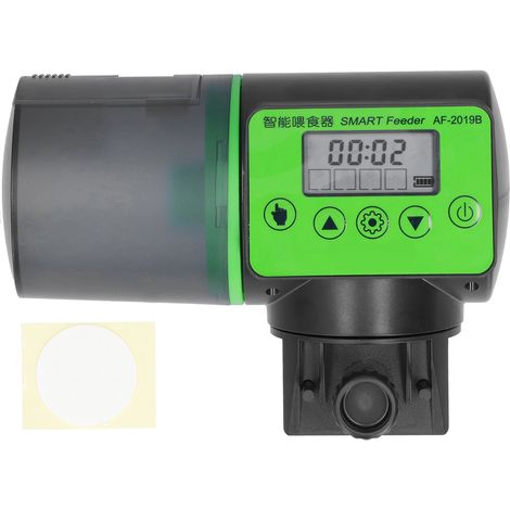 Distributeur automatique de nourriture pour poissons d'aquarium avec minuterie intelligente et minuterie. (1/5)