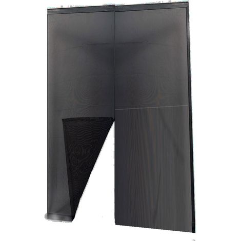 ZANZARIERA ADESIVA 120X240 NERO