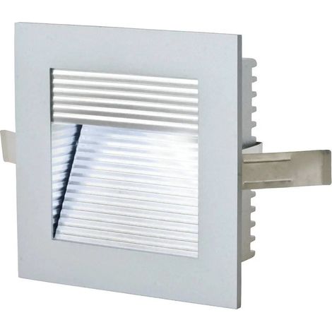 [NEUWERTIG] B-Ware Evn Led Wandeinbauleuchte Einbaulampe Aluminium Weiss 6000 K P2140 1,2 W 90 Mm