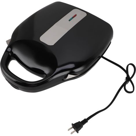 Crêpière électrique 1400W 6 emplacements 9cm, chauffe double face, antiadhésif, contrôle intelligent de la température, appareil à arepas pour petit-déjeuner, prise US 110V (1/5)