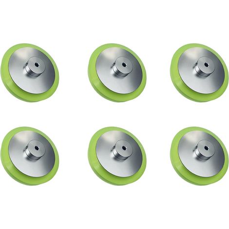 6pièces 300Mm Roue de Mesure Industrielle de Roue de Codeur en Aluminium de Polyuréthane pour Mesurer le Codeur Rotatif (1/4)