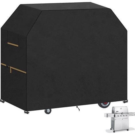 Gasgrill Abdeckhaube 168cm wetterfest 420D Oxford für Weber, Enders, Rösle (1/5)