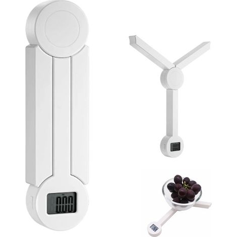 Balanza de cocina, Balanza de cocina, Balanza de cocina, Balanza para café doméstica, 2 g, 5000 g, Con pantalla LCD, Funciona con pilas, Negra (1/5)
