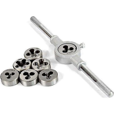 Clé à filetage hexagonale métrique en acier, 8 pièces, outils à main (1/5)