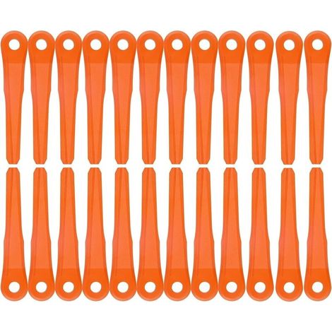 Lot de 40 lames de rechange pour Stihl Polycut 6-2, 6-3, 7-3, 28-2, 48-2 Coupe Bordure, couteaux en plastique 400 2007 1000 (1/5)