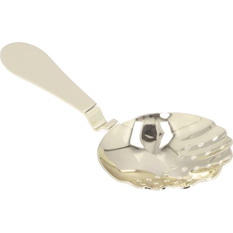 Rostfreies Cocktailsieb, effiziente Filtration, Edelstahl, ideales Barzubehör für Zuhause, Minibars, Clubs und Restaurants (goldene Farbe). (1/5)