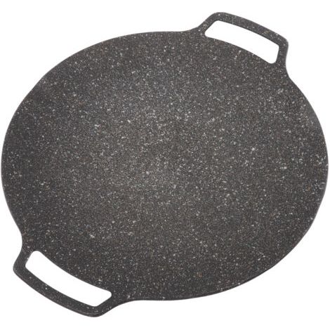 Plaque de Barbecue coréenne, poêle circulaire antiadhésive pour la maison, poêle d'extérieur, Type universel 30cm (1/5)