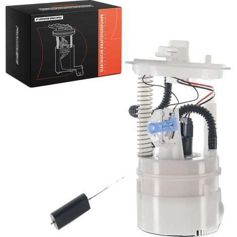 Benzinpumpe, 115 mm Breite, 210 mm Höhe, 12 V Betriebsspannung, 4 Anschlusskontakte, 90 l/h Durchflussrate (1/5)