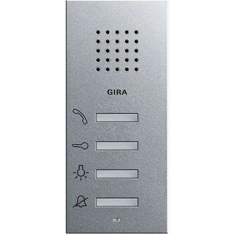 Gira Wohnungsstation AP System 55 F Alu [125026], 1250 26