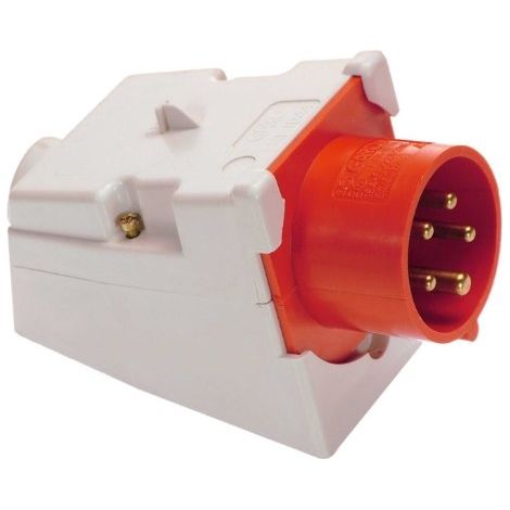 AS Schwabe 60435 Enchufe de Pared Macho CEE 16 A IP44