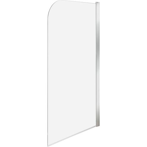 Badewannenaufsatz LAPAN 140 x 70 cm Silber