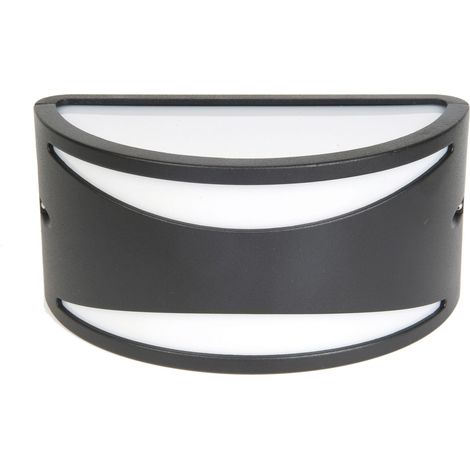 Aplique de pared CICLON doble emisión/Front doble emisión E27 20 W IP54 Antracita (1/5)