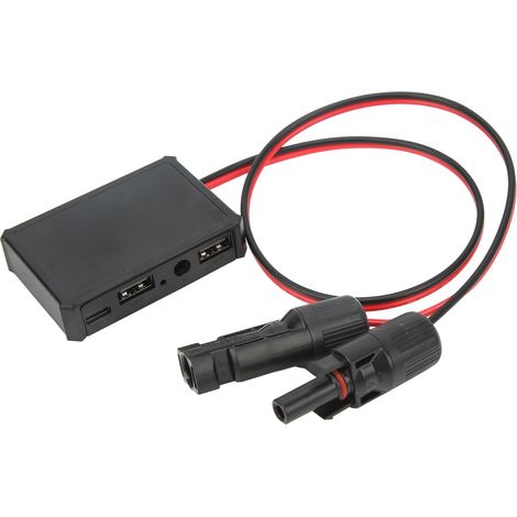 Adaptateur stabilisateur de tension USB pour panneau solaire avec interface USB-C CC pour la charge de téléphones par système solaire (1/5)