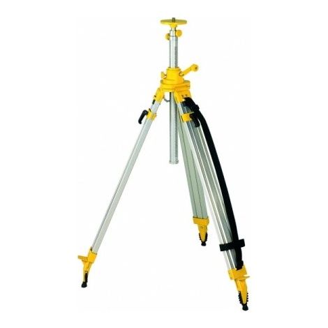Dewalt – Trépied pour niveau laser télescopique 1.15 à 3 m – Construction aluminium légère – Pieds avec pointe acier pour stabilité – DE0735 (1/9)