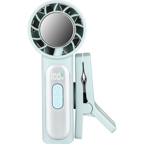 Ventilateur personnel à clipser Mini Refroidisseur d'Air Rechargeable (1/5)