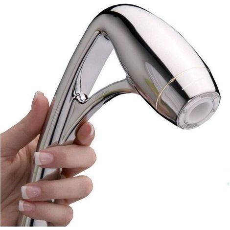 Pommeau douche spa, barre oxygène, grande taille, augmentation pression, salle de bain (1/4)
