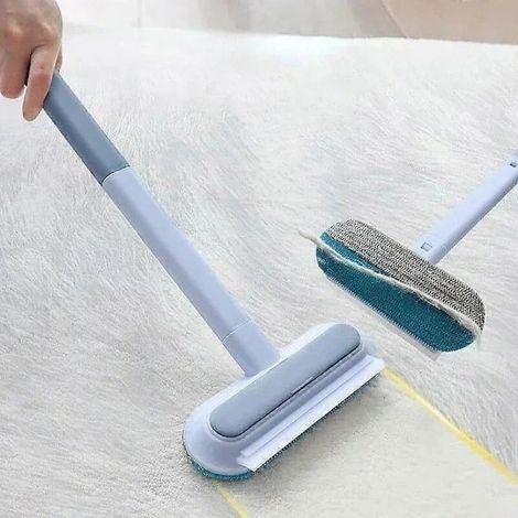 Brosse multifonctionnelle pour poils d'animaux, vêtements et vêtements : brosse à poils de chat et de chien, outil d'épilation à rouleau. (1/3)