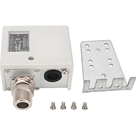 20kg Pressure Switch Set Water Pump Pressure Controller Copper Core IP40 Boiler Dryer Water Chiller Pressure Switch Interface G1/2 (1/5)