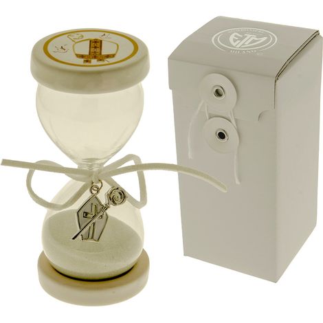 ETM Bomboniera Saint Clessidra Cresima H 11 Cm Beige