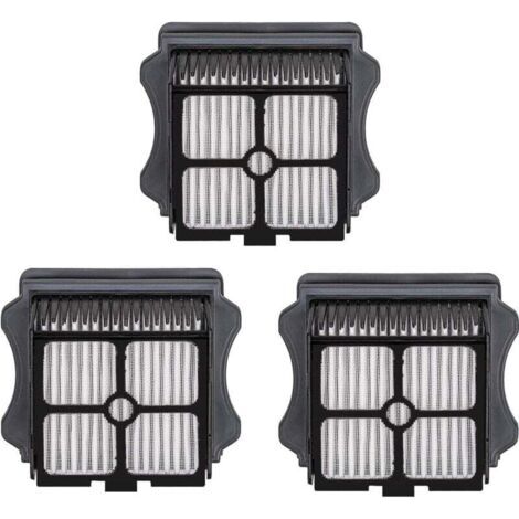 Set of 3 HEPA filters for Tineco Floor One S5 and Floor One S5 Pro 2 vacuum cleaners, lightweight filter for wet and dry vacuum cleaners, vacuum cleaner filter accessories.