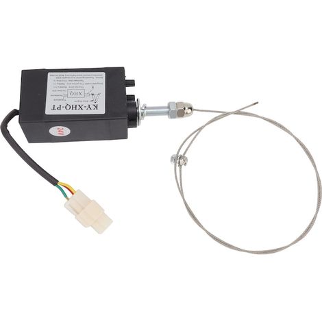 Dispositif d'arrêt moteur 24 V, électrovanne en acier inoxydable, pour générateur, accessoires pour outils de jardinage (1/5)