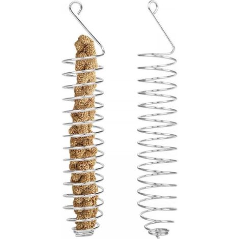 Set mit 2 Leckerlihaltern für Papageien