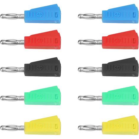 Terminal de conexión genérico, con conector banana apilable de 4 mm, para altavoces de clase industrial y de laboratorio. (1/5)