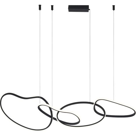Suspension LED 60 W FONTE PND22412S4BK Italux