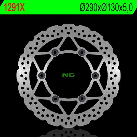 Disco freno anteriore Wave per Kawasaki EX 250R Ninja 07-14 290x130x5