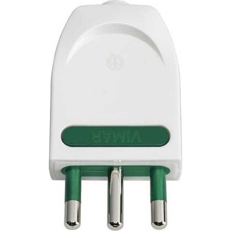 00204.B Enchufe 2P+T16A Orientable S17-Spb17 Blanco
