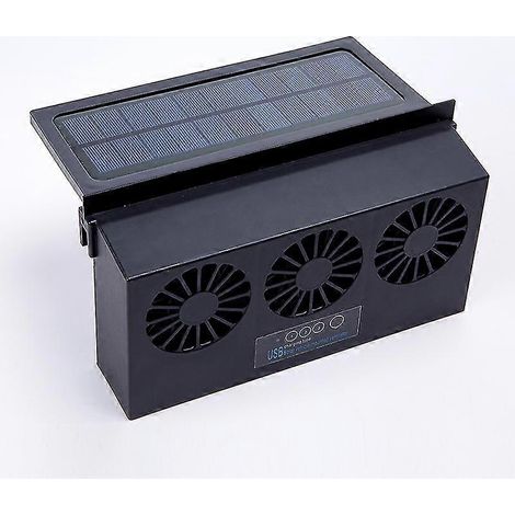 Solar-Ventilator für Fahrzeuge, Abluft-Kühlventilator (1/5)