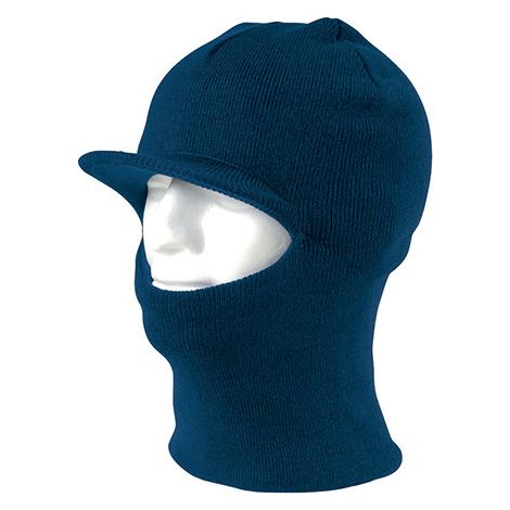 Balaclava pasamontañas de abrigo en tejido de punto azul marino FOREST VALENTO  Azul marino orion