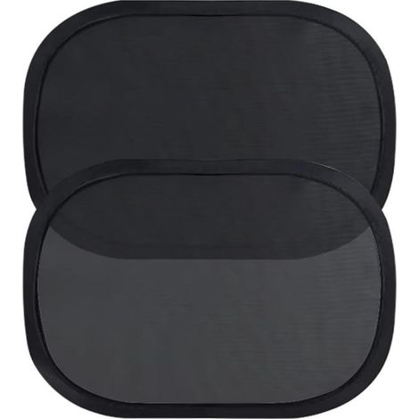 Pare-soleil de voiture (2 pièces) en nylon statique anti-éblouissement Protection solaire pour pare-brise avant et intérieur, idéal pour la conduite de véhicules (camion, SUV, camping-car, berline, f (1/5)